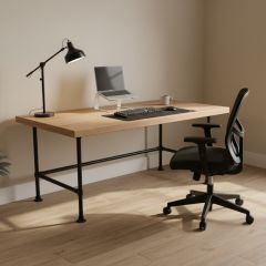 Bureau Barcelona | Zwart 33.7 mm | Voet | DIY