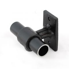 Buiskoppeling - Leuningdrager - 26,9 mm - zwart