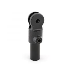 Buiskoppeling - Huls Enkel Scharnierstuk - 26,9mm zwart