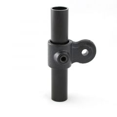 Buiskoppeling - Oogdeel Enkel Scharnierstuk 26,9mm zwart