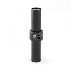 Buiskoppeling - Borgring zwart - 42,4mm