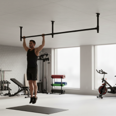 Pull up Bar Camrose| Zwart 42.4 mm | Plafond | DIY