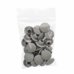 Afdekdop inbus 42.4 / 48.3 / 60.3 mm - grijs (25 stuks)