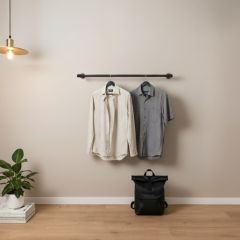 KAPSTOK OXFORD | ZWART 26.9MM | WAND | DIY