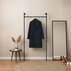 Kapstok Chester | Zwart 26.9 mm | Staand | DIY