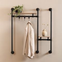 KAPSTOK LONDON | ZWART 26.9MM | WAND | DIY