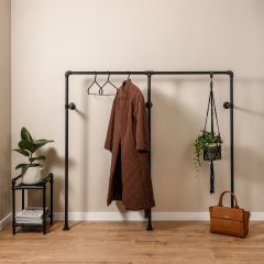 Kledingrek Avignon | Zwart 26.9 mm | Wand | DIY