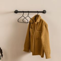 KAPSTOK OXFORD | ZWART 26.9MM | WAND | DIY