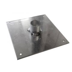 Damwandplaat tbv Reclameframe (42,4)