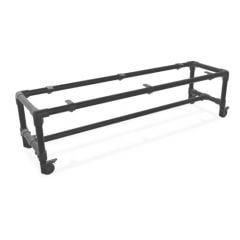 Bankje Eschen | Zwart 42.4 mm | Wiel | DIY