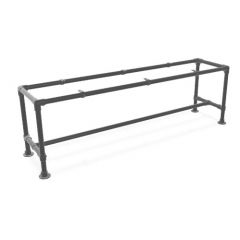 Bankje Triesen | Zwart 33.7 mm | Voet | DIY