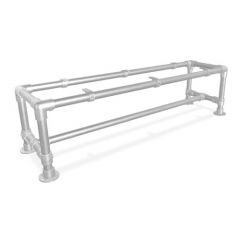 Bankje Triesen | Staal 42.4 mm | Voet | DIY