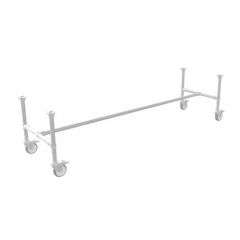 Bankje Vaduz | Staal 33.7 mm | Wiel | DIY