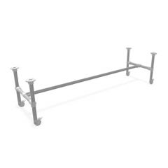 Bankje Vaduz | Staal 33.7 mm | Wiel | DIY