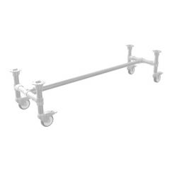 Bankje Vaduz | Staal 33.7 mm | Wiel | DIY