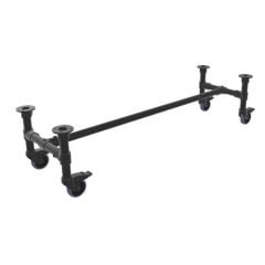 Bankje Vaduz | Zwart 33.7 mm | Wiel | DIY