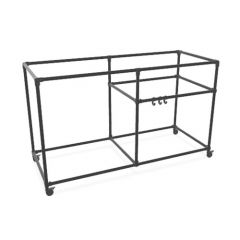 BBQ Meubel Bavette | Zwart 33.7 mm | Wiel | DIY