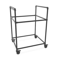 BBQ Meubel Gamba | Zwart 26.9 mm | Wiel | DIY