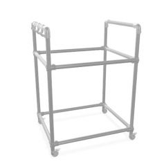 BBQ Meubel Gamba | Staal 33.7 mm | Wiel | DIY