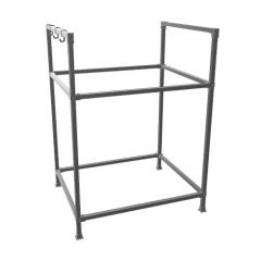 BBQ Meubel Guacamole| Vierkant Zwart 25x25 mm | Voet | DIY