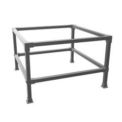 Bijzettafel Hinterglemm Duo | Vierkant Zwart 25x25 mm | Voet | DIY