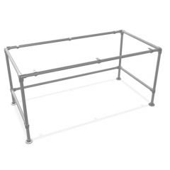 Bureau Madrid | Staal 33.7MM | Voet | DIY