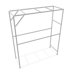 Fitness Station Delta | Staal 33.7 mm | Vrijstaand | DIY