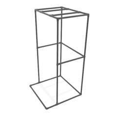 Pull up rack Fernie | Zwart 33.7 mm | Vrijstaand | DIY