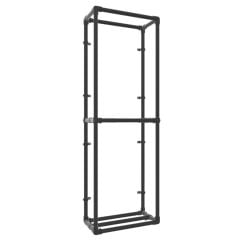 Haardhout opslag Falun Duo | Zwart 26.9 mm | Vloer | DIY