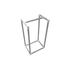 Haardhout opslag Lund | Staal 25x25 mm | Draagbaar | DIY