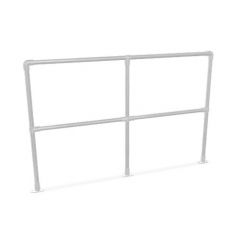 Hek Izola L | Staal 33.7 mm | Voet | DIY