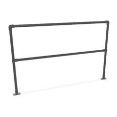 Hek Izola M | Zwart 33.7 mm | Voet | DIY