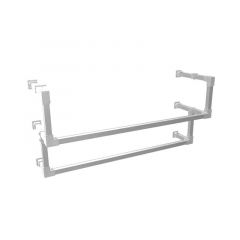 Kapstok Cambridge | Staal 26.9 mm | Wand | DIY