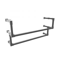 Kapstok Cambridge | Zwart 26.9 mm | Wand | DIY