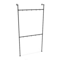 Kapstok Chester | Zwart 33.7 mm | Staand | DIY