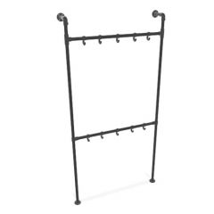 Kapstok Chester | Zwart 33.7 mm | Staand | DIY
