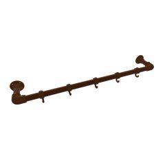 Kapstok Leeds | Zwart 33.7 mm | Wand | DIY