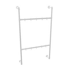 Kapstok Lincoln Duo | Staal 26.9 mm | Wand | DIY