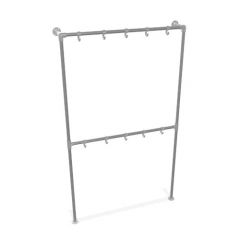 Kapstok Liverpool | Staal 33.7 mm | Staand | DIY