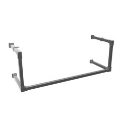 Kapstok Manchester | Zwart 26.9 mm | Wand | DIY