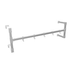 Kapstok Sheffield | Vierkant Staal 25x25 mm | Wand | DIY