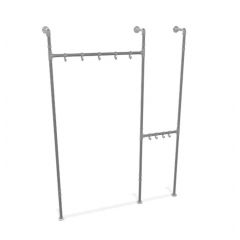 Kapstok Wakefield | Staal 33.7 mm | Staand | DIY