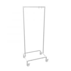 Kledingrek Brest | Vierkant Staal 26.9 mm | Wiel | DIY