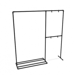 Kledingrek Lille | Zwart 26.9 mm | Voet | DIY