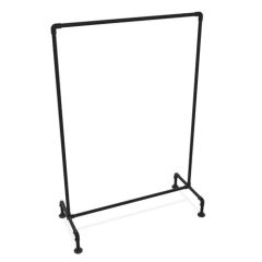 KLEDINGREK MARSEILLE | ZWART 26.9MM | VOET | DIY