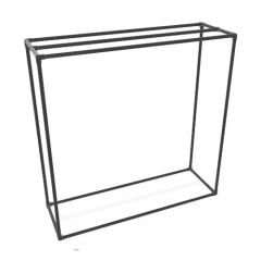 Kledingrek Meudon | Zwart 26.9 mm | DIY