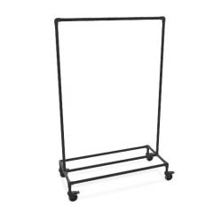 Kledingrek Montreuil | Zwart 26.9 mm | Wiel | DIY