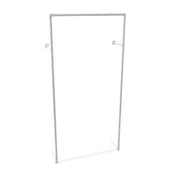 KLEDINGREK NICE | STAAL 26.9MM | WAND | DIY