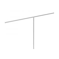 Kledingrek Rouen| Staal 26.9 mm | Vloer/Wand | DIY