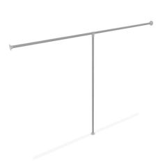 Kledingrek Rouen Plafond | Staal 26.9 mm | Plafond/Wand | DIY